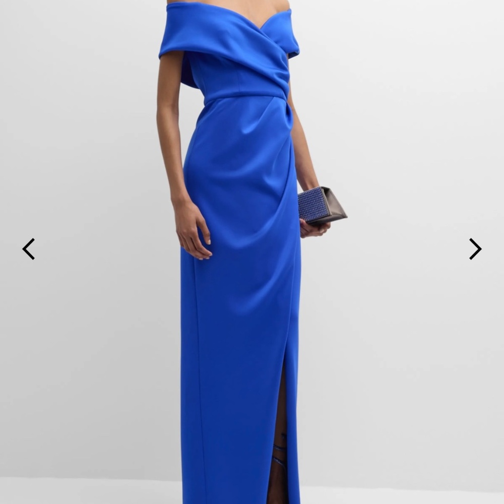 Black Halo evening gown